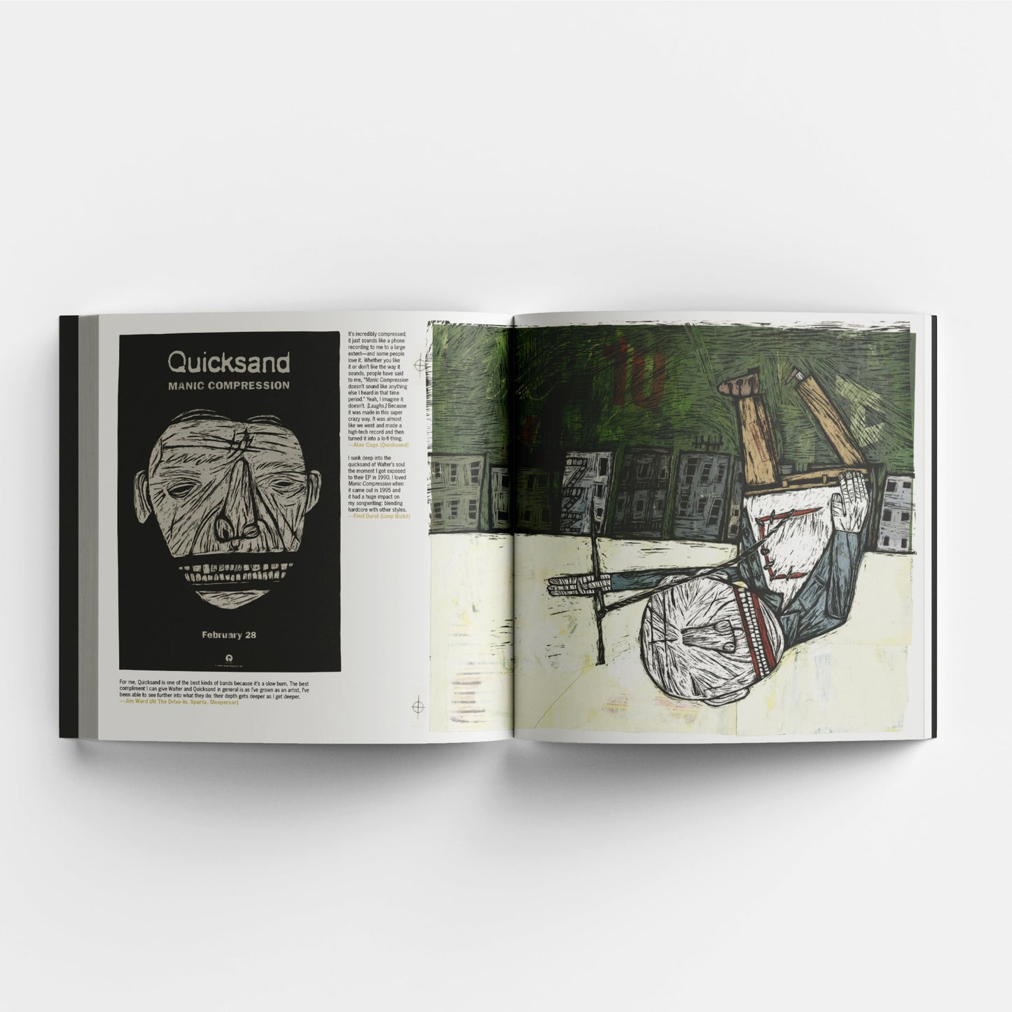 Quicksand "Manic Compression (Deluxe Book)" Deluxe LP + Book