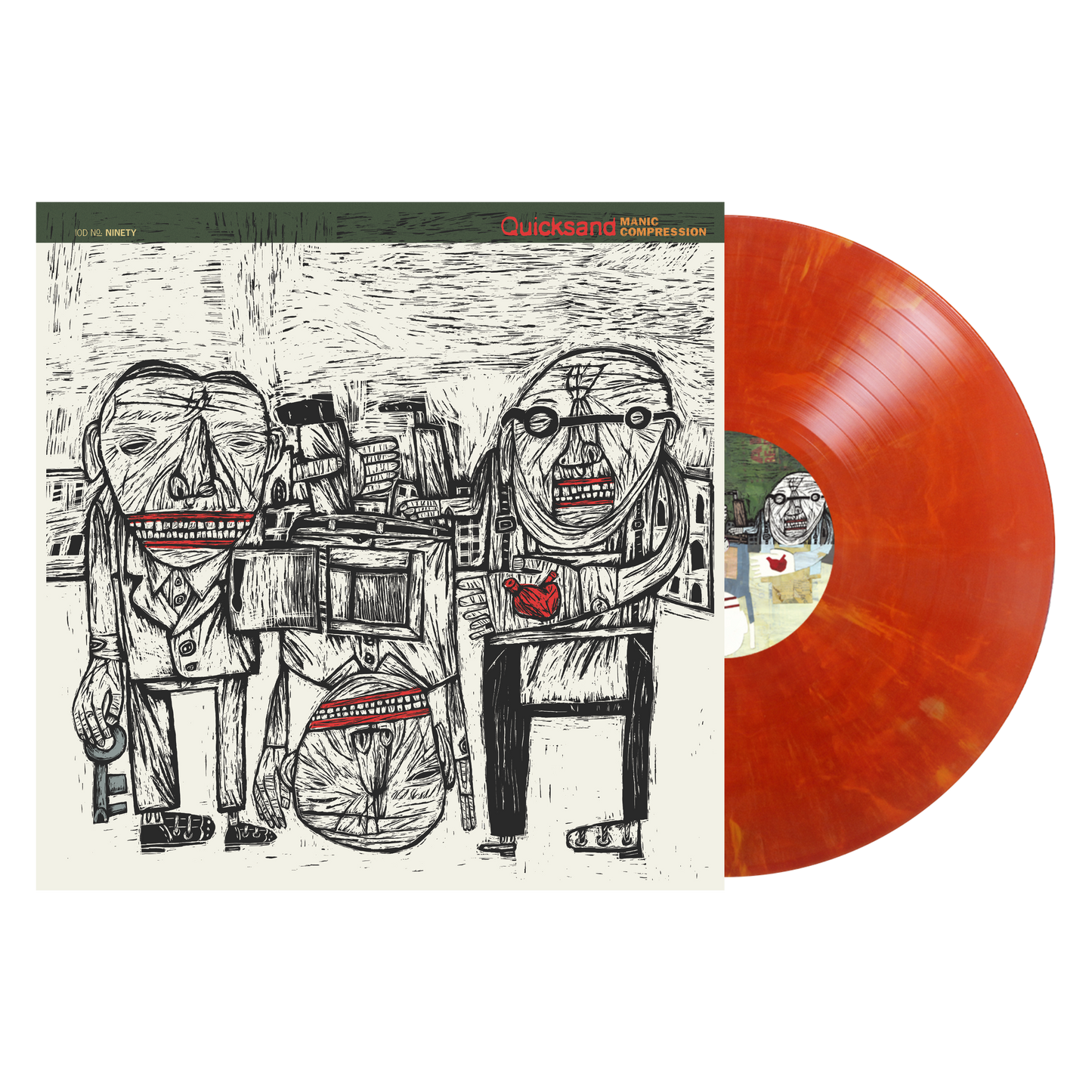 Quicksand "Manic Compression (Deluxe Book)" Deluxe LP + Book