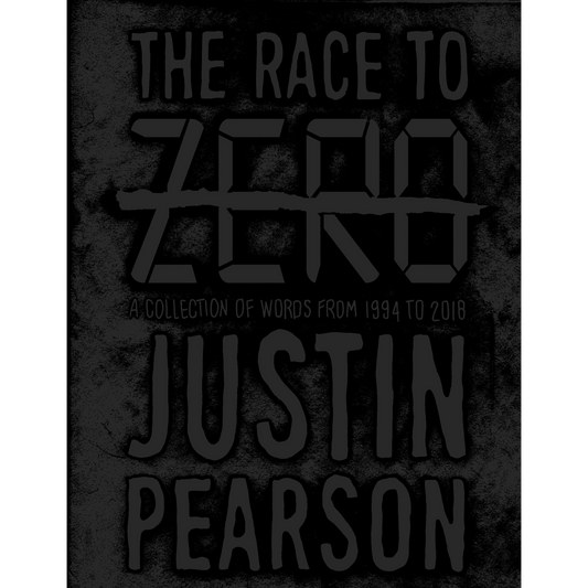 Justin Pearson "The Race To Zero" Book