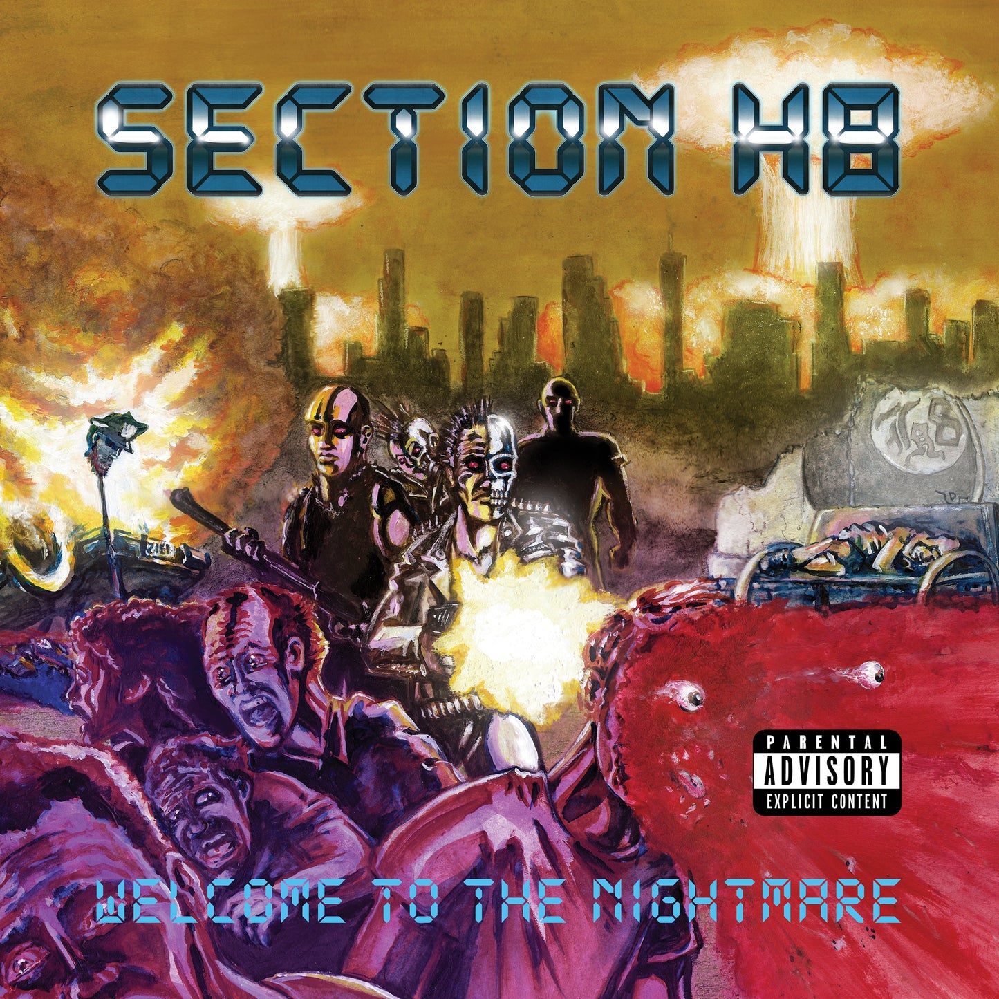Section 8 "Welcome To The Nightmare" LP