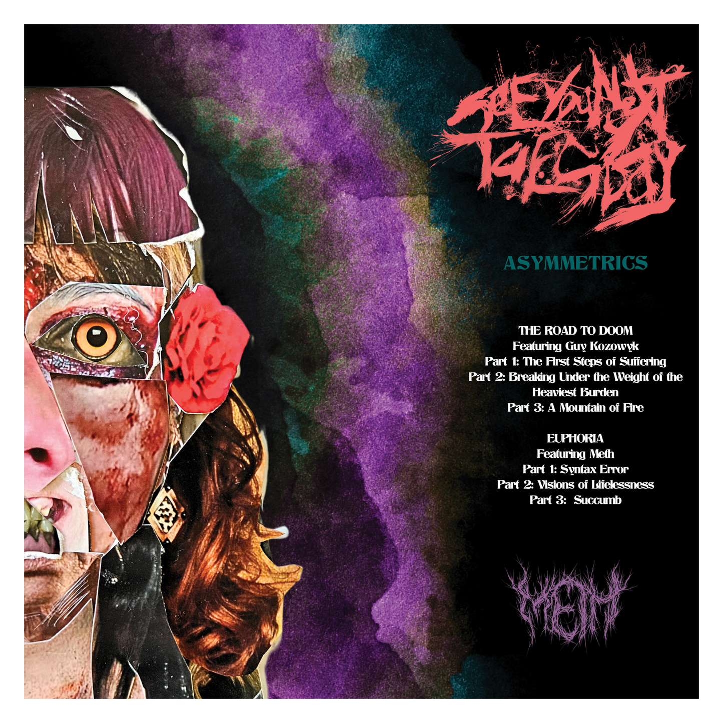 See You Next Tuesday & meth. "Asymmetrics" LP