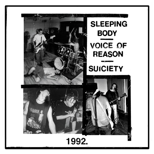 Sleeping Body / Voice of Reason / Suiciety "1992." 3xLP