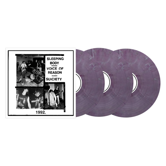 Sleeping Body / Voice of Reason / Suiciety "1992." 3xLP