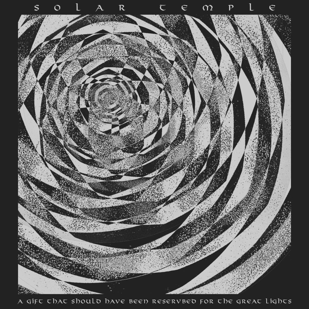 Solar Temple "A Gift That Should Have Been Reserved For The Great Lights" CD