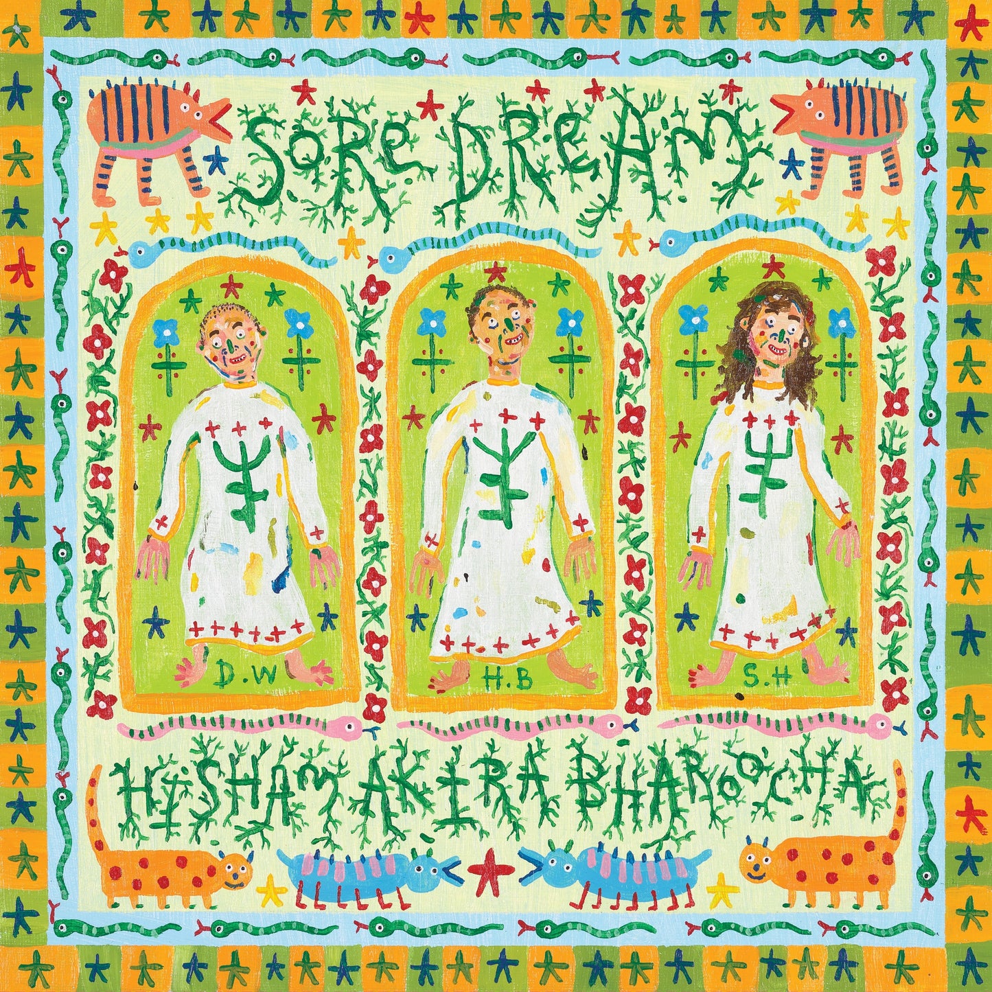 Sore Dream And Hisham Akira Bharoocha "Sore Dream And Hisham Akira Bharoocha" LP
