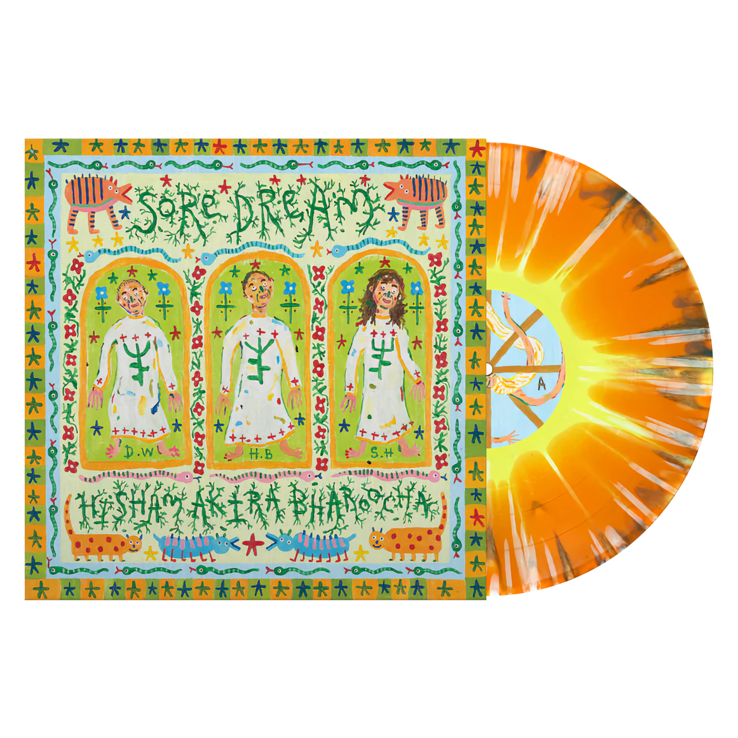 Sore Dream And Hisham Akira Bharoocha "Sore Dream And Hisham Akira Bharoocha" LP