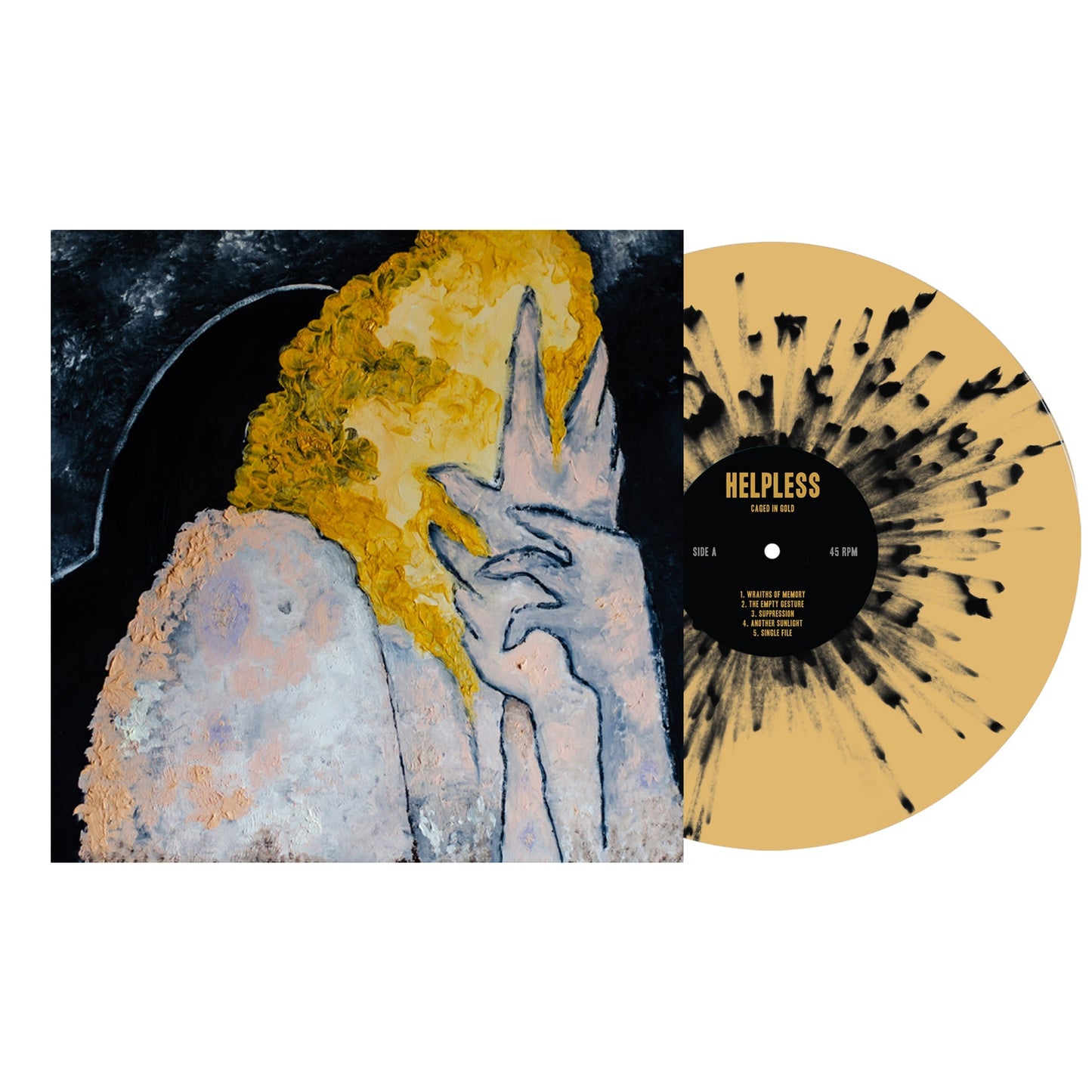 Helpless "Caged In Gold" LP