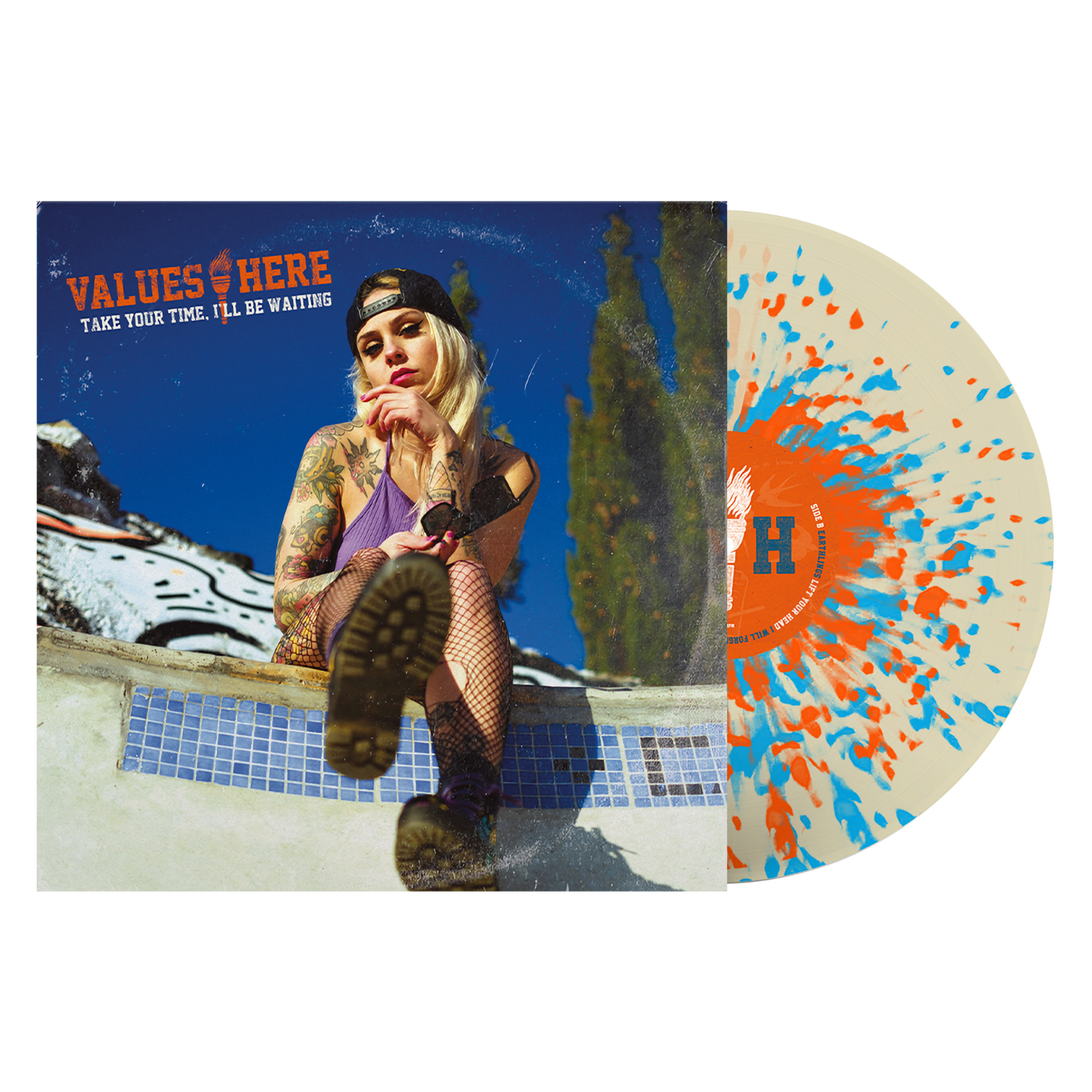 Values Here "Take Your Time, I'll Be Waiting" LP