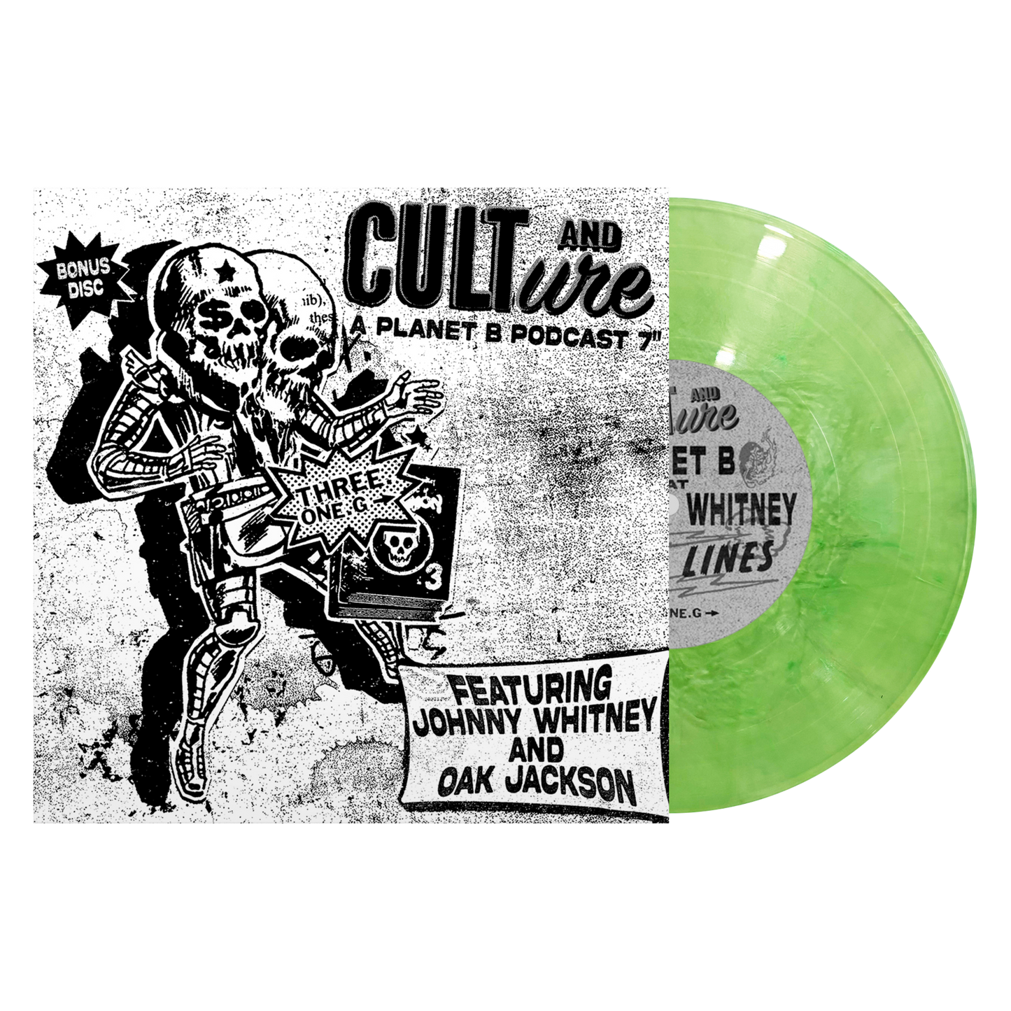 Planet B "Cult and Culture Podcast" Bonus 7"EP