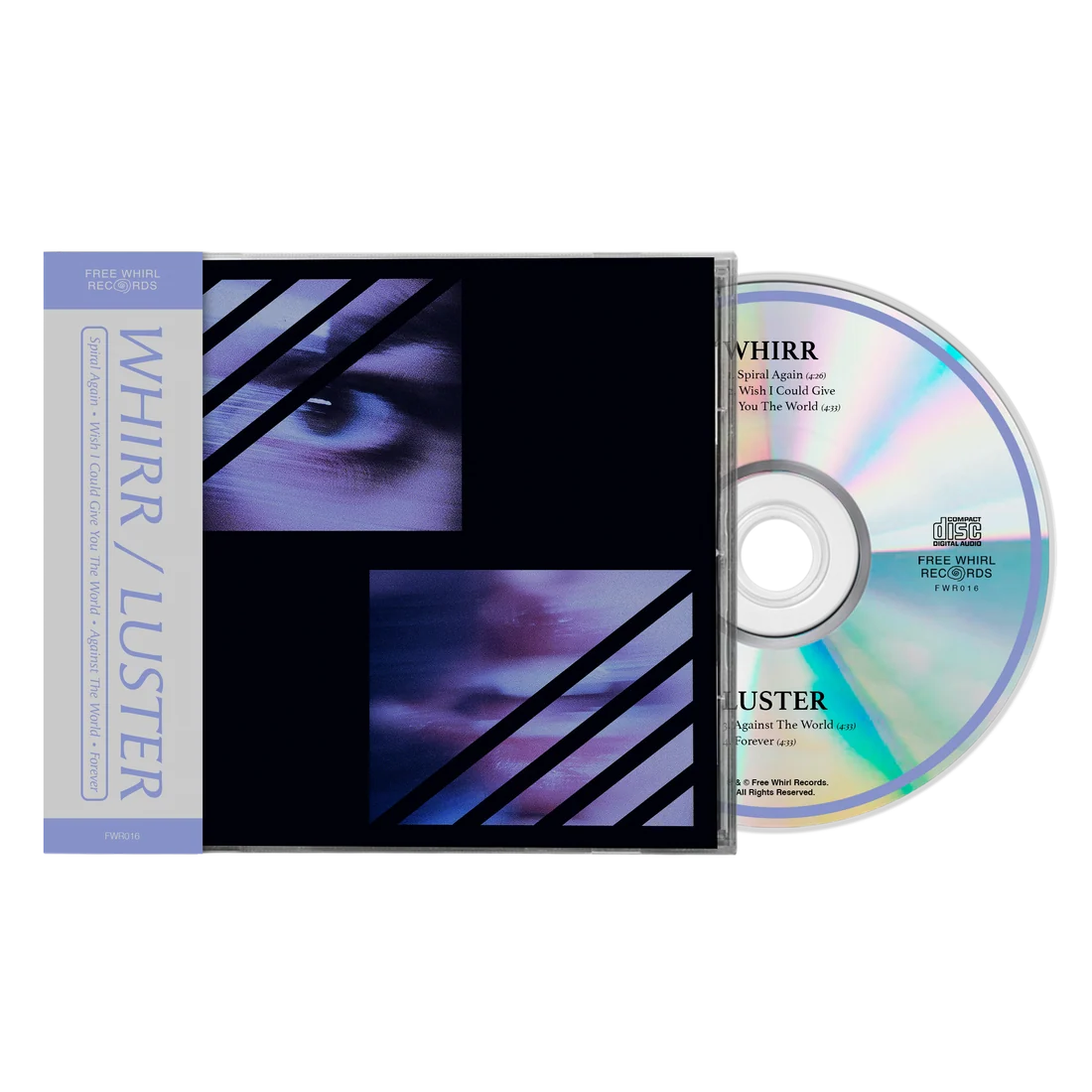 Whirr / Luster "Split" CD