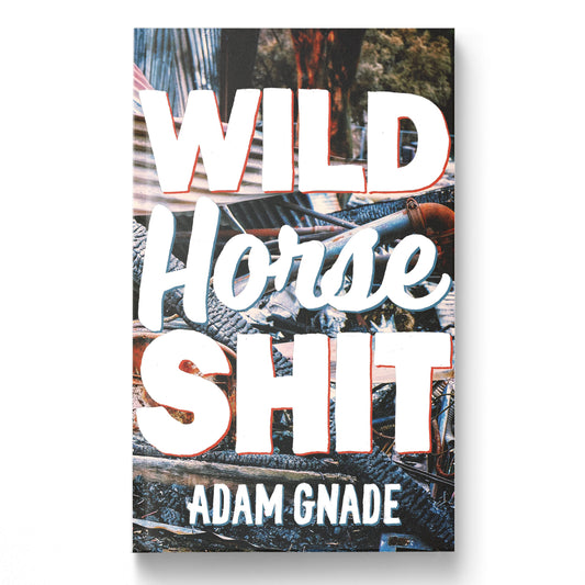 Adam Gnade "Wild Horse Shit" Book