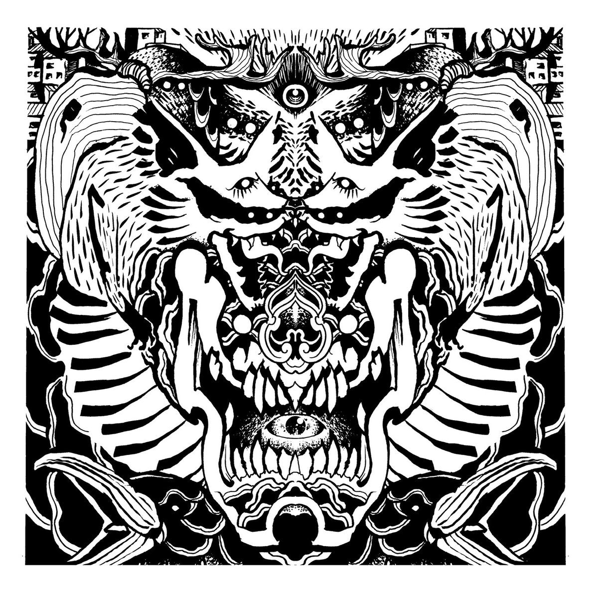 Monarch / Birushana "Split" LP