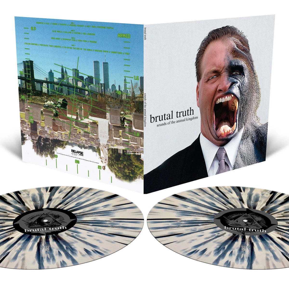 Brutal Truth "Sounds Of The Animal Kingdom (Reissue)" 2xLP