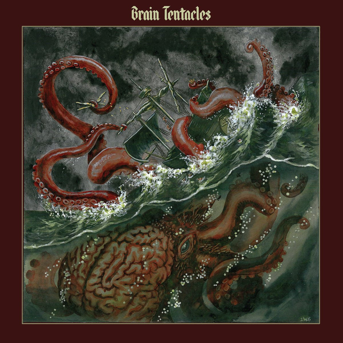 BRAIN TENTACLES "Self-Titled"-Relapse Records-Deathwish Inc Europe