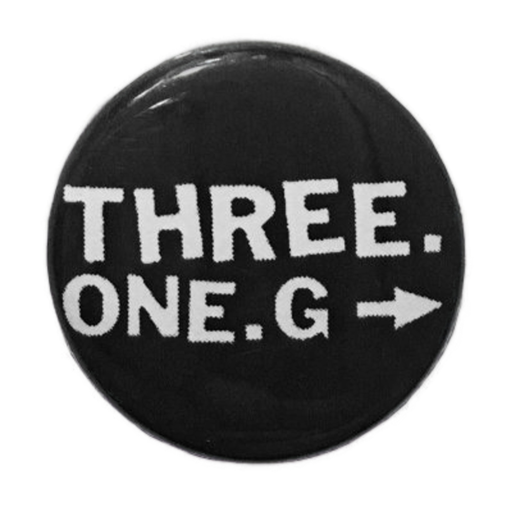 Three One G "Logo" Button
