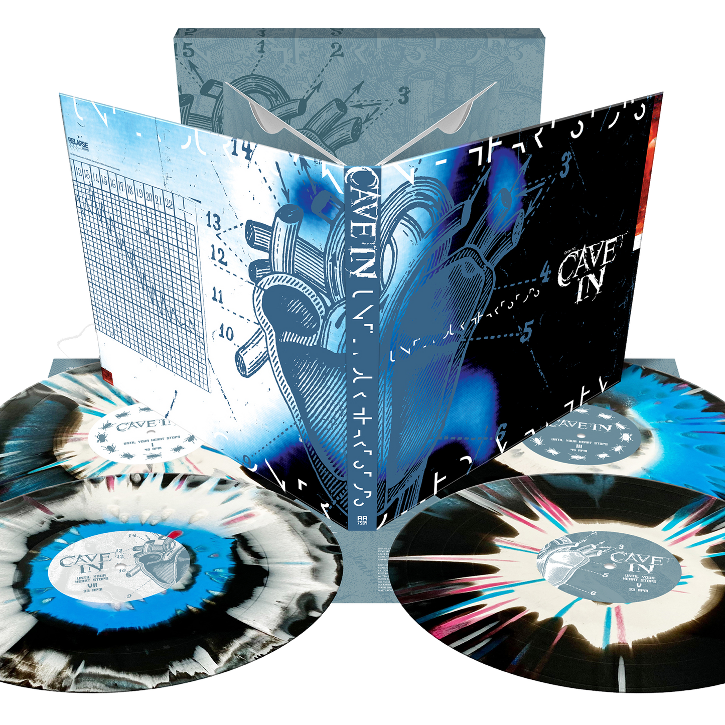 Cave In "Until Your Heart Stops" Deluxe 4xLP