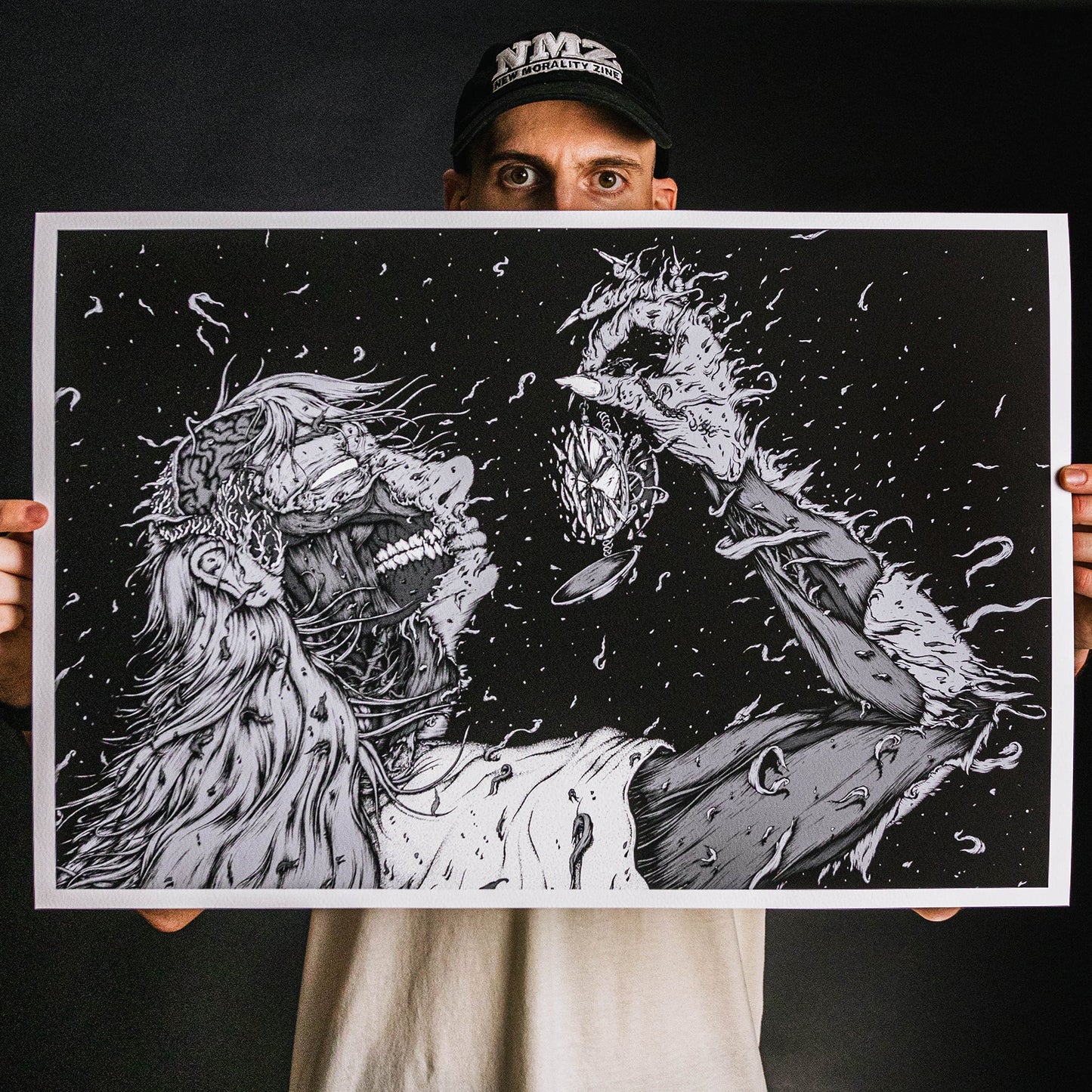 Andrew Gomez IV "Time Carries Not Patience, But A Sword" Giclee Print