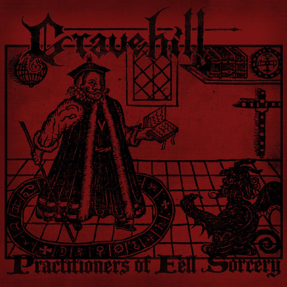GRAVEHILL "Practitioners Of Fell Sorcery"-A389 Recordings-Deathwish Inc Europe