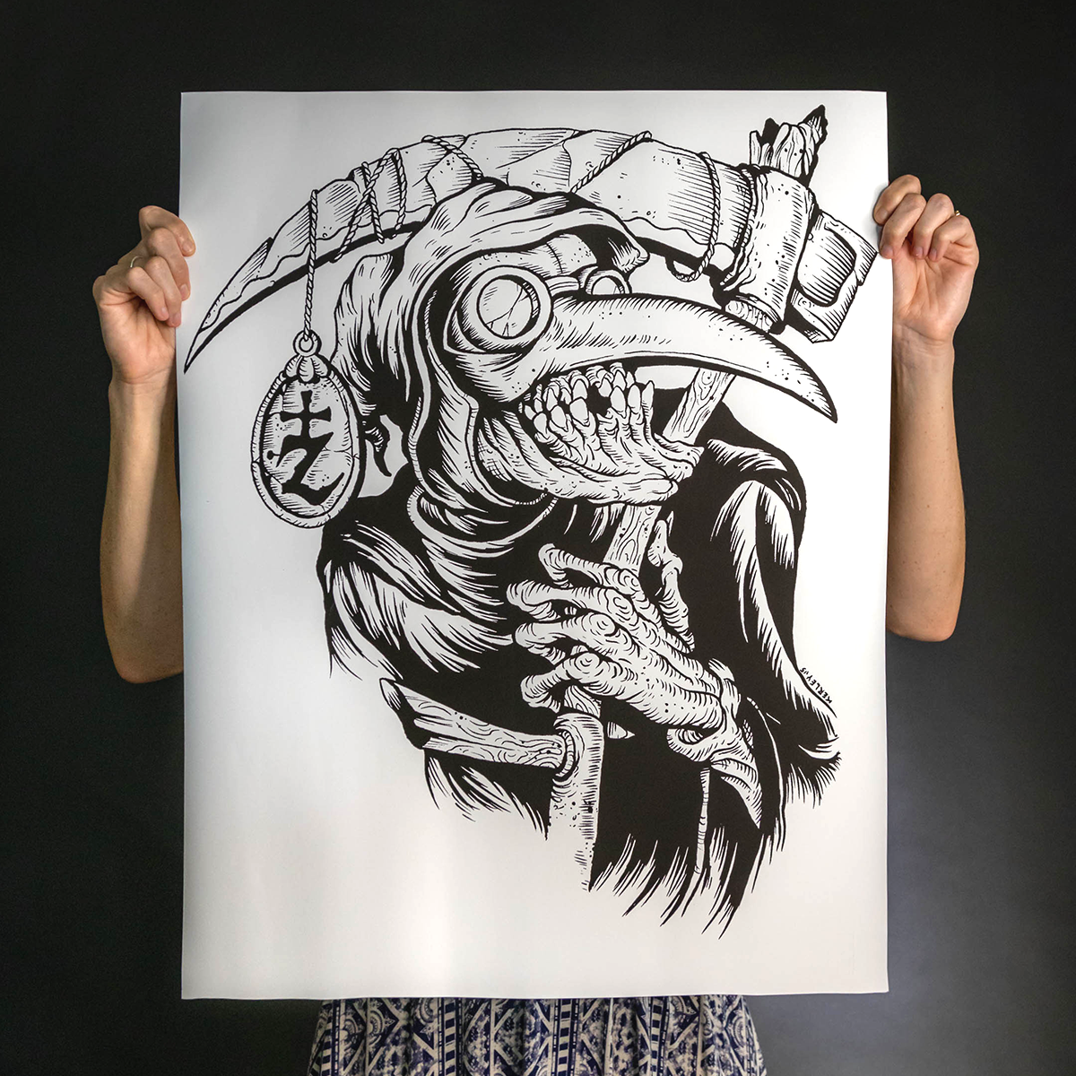 Zao "Xenophobe" Giclee Print