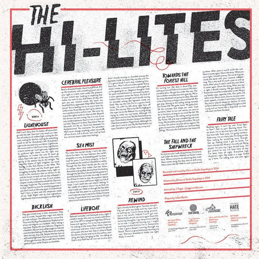 THE HI-LITES "Self-Titled"-Echo Canyon Records-Deathwish Inc Europe