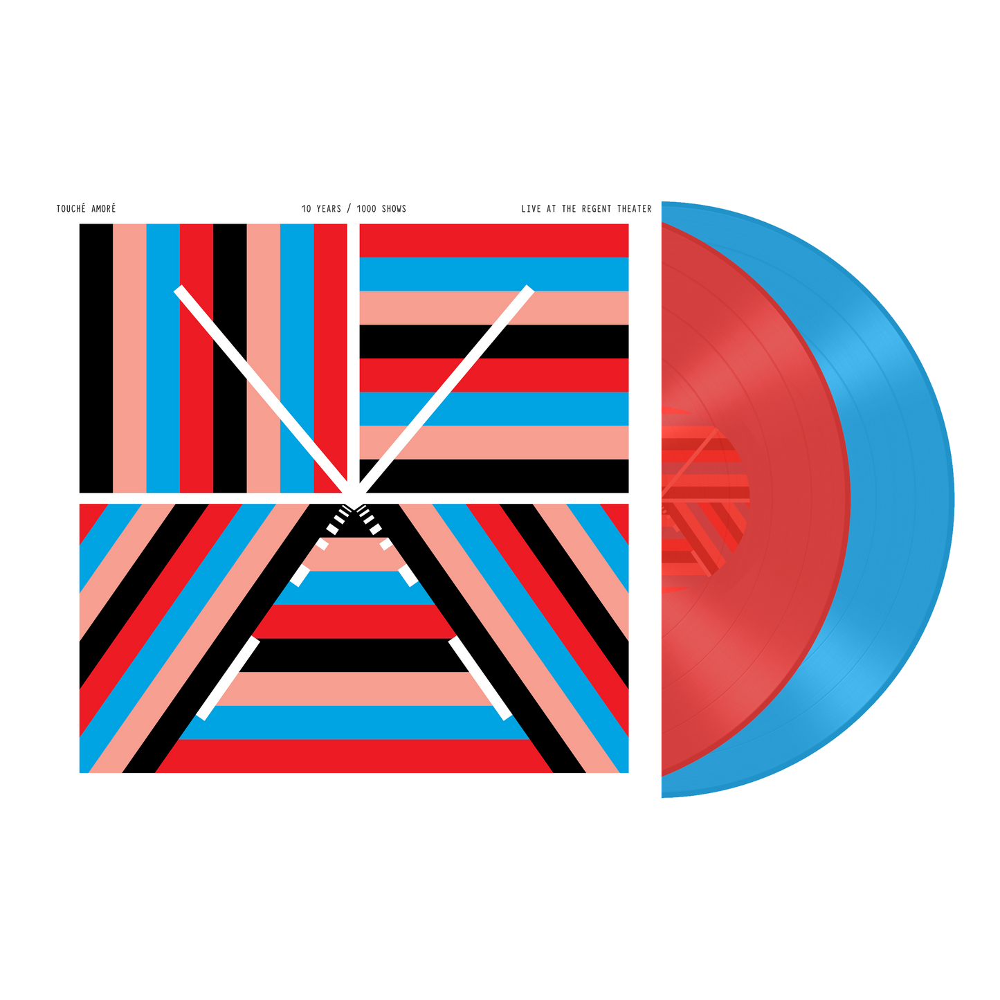 Touché Amoré "10 Years / 1000 Shows - Live At The Regent Theater" 2xLP